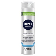 NIVEA MEN SILVER PROTECT Żel do golenia antybakteryjny 200ml