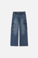 Dziewczęce Spodnie Jeans 128 Spodnie Dla Dziewczynki Coccodrillo WC4