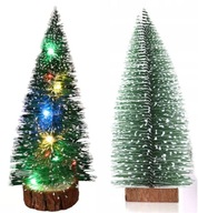Vianočný stromček opradený snehom na kmeni 20 umelá LED