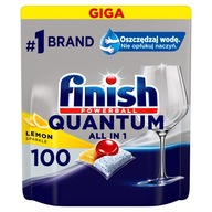 Finish Quantum All in 1 kapsule do umývačky riadu 100 ks citrónová lemon