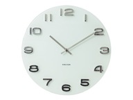 Nástenné hodiny Karlsson biele 35cm