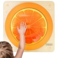 MASTERKIDZ Szenzoros Oktatótábla Narancssárga