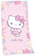 Ręcznik plażowy kąpielowy kot kotek Hello Kitty 75x150 kotka SANRIO