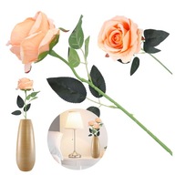 SZTUCZNA RÓŻA jak żywe sztuczne kwiaty bukiety do wazonu dekoracyjne duże