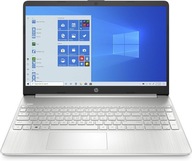 Notebook HP 15s-fq0015nd 15,6" Intel Celeron Quad Core 4 GB / 128 GB strieborný