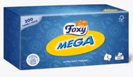 Foxy Mega chusteczki kosmetyczne 200 szt kartonik