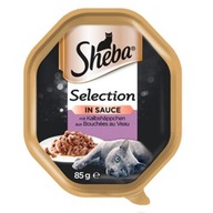 SHEBA Selection mokra karma dla kota z cielęciną w sosie tacka 85 g