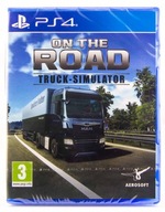 On the Road Truck Simulator PS4 PS5 NOWA FOLIA SYMULATOR