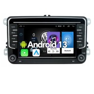 Radio samochodowe Carplay 7cali android 13 VW Skoda Octavia Golf 5 6 Touran