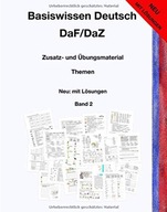 Basiswissen Deutsch DaF/DaZ: Zusatz- und Ubungsmaterial