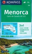 MENORCA / MINORKA 1:50 000 MAPA WODOODPORNA TURYSTYCZNA 243 KOMPASS