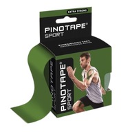 TEJPY TAŚMA DO KINESIOTAPINGU PINOTAPE PRO SPORT WODOODPORNA 5CMX5M OLIWKA