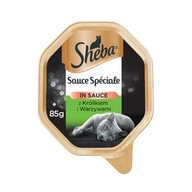 SHEBA Sauce Spec mokra karma dla kota królik z warzywami w sosie 85 g