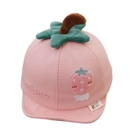 Dojčenská baseballová čiapka Roztomilý chlapec Dievčenská čiapka ružová