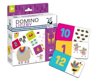 Domino Obrázkové Čísla 24 Položky pre deti 3+