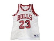 Koszulka Michael Jordan 23 Champion Chicago Bulls biała r. 40