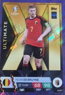 EURO 2024 TOPPS MATCH ATTAX PURPLE ULTIMATE U XI 7 KEVIN DE BRUYNE