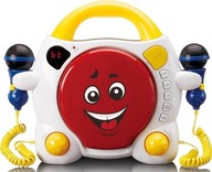 Przenośny odtwarzacz CD Lenco karaoke z Bluetooth dla dzieci Wielokolorowy