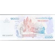 Banknot, Kambodża, 1000 Riels, 2007, KM:58b, UNC(6
