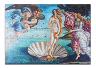 Drevené puzzle A3 Botticelli Zrodenie Venuše