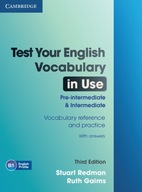 Test Your English Vocabulary in Use Pre-interm and Interm 3rd Edition Cambr