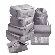8PCS Travel Packing Cubes Suitcase Luggage Packing