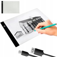 KRESLIACA DOSKA PODSVIETENÁ TABUĽA KALKAA4 TABLET NA KRESLENIE LED