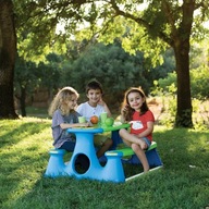 Ławka piknikowa dla dzieci 89,5x84,5x48 cm polipropylen