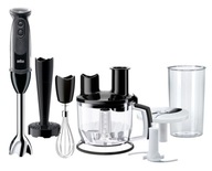 BLENDER RĘCZNY BRAUN MultiQuick 5 MQ 5277 BK 1000W TURBO + AKCESORIA