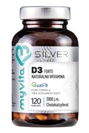MyVita Silver, Vitamín D3, 120 kapsúl
