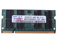 Pamięć RAM SO-DIMM do laptopów DDR2 2GB 800MHz Samsung M470T5663QZ3-CF7