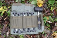 RAPTOR BOATS - Bivvy pegs with hammer kit