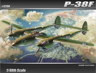 ACADEMY 12208 P-38 F LIGHTNING 1/48 II W.Ś