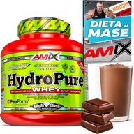 HYDROLIZAT BIAŁKOWY WPH Mocny skład! Amix Hydro Pure CZEKOLADA 90% białka!