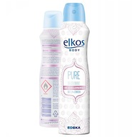 Elkos DEZODORANT PURE DÁMSKY DLHOTRVAJÚCI ÚČINNÁ ANTIPERSPIRANT 200ml