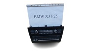 PANEL STEROWANIA RADIEM KLIMATYZACJĄ BMW X3 F25 9353109-02