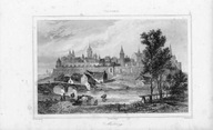 staloryt 1840 Forster, Malbork panorama zamku