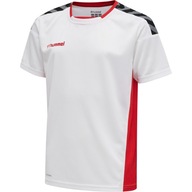 T-shirt sportowy dziecięcy HUMMEL biały 128 cm 8 lat