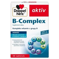 Doppelherz aktiv B-Complex vitamíny skupiny B 30 tabliet