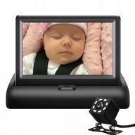 Monitor samochodowy z kamerą dla niemowląt