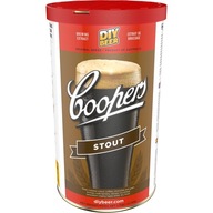 COOPERS STOUT PIWO DOMOWE BREWKIT 23L + drożdże