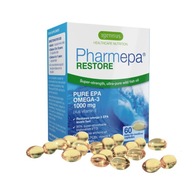 Ultra čistý EPA Omega 3 1000 mg vysoký obsah a kvalita Pharmepa RESTORE