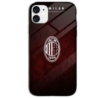 Etui GLASS AC MILAN OPPO A5 2020 / A9 2020 / A11