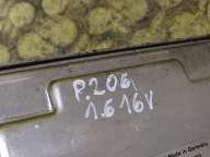 PEUGEOT 206 1.6 control unit of the engine 0261207477