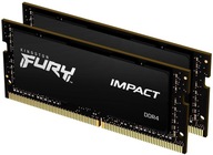 Pamięć RAM Kingston Fury Impact, SODIMM, DDR4, 32 GB, 3200 MHz, CL20