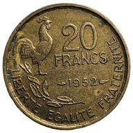 20 frank 1952 Francja