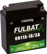 Akumulátor Fulbat 6N11A-1B-GEL/F