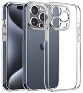 Etui do iPhone 15 Pro Max SILICONE Case + Szkło