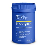Formeds Bicaps B-Complex - 120 kapsúl VITAMIN B B1 B2 B12 B6 B3 Cholín