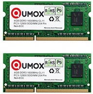 QUMOX 8 GB (2X 4 GB) 1600 DDR3 4 GB PC3-12800 SO-DIMM PC3 RAM